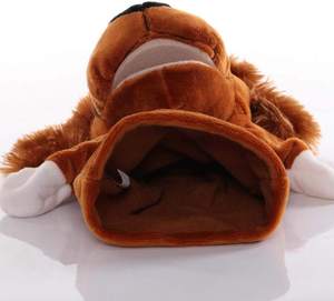 Marioneta <span class=keywords><strong>de</strong></span> mano <span class=keywords><strong>de</strong></span> mono supersuave, juguete interactivo <span class=keywords><strong>de</strong></span> peluche para jugar para niños, bolsa ODM personalizable incluida - Product Image 6