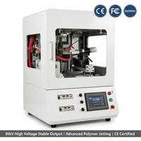 Dispositivo de Hilado de Nanofibras de Alta Tensión con Múltiples Agujas para Investigación de Membranas Poliméricas en Laboratorio, con Control Climático