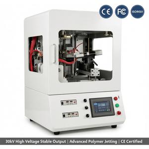 Dispositivo da banco climatizzato per la produzione di nanofibre a più aghi ad alta tensione per la ricerca su polimeri a membrana in laboratorio - Product Image 5
