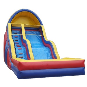 New design red and blue inflatable slide combo inflatable bounce for sale