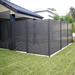 Panneau de clôture en aluminium pour la maison et le jardin, portail coulissant extérieur, clôture électrique pour maisons, réduction de 2 à 20% - Product Image 6