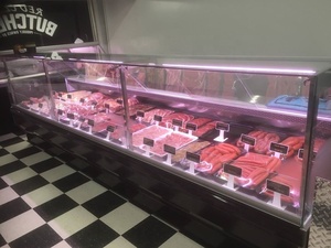 Thẳng Kính phục vụ trên truy cập Deli trường hợp thịt tủ lạnh - Product Image 5