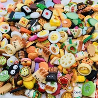 Bottiglie di bevande in resina per alimenti in miniatura lattine di Soda gioca a giochi di cucina accessori per feste giocattoli torta di amburgo gelato per casa delle bambole