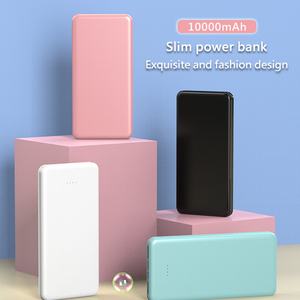 Chargeur portable double port 5V 2A avec logo personnalisé, batterie fine OEM 10000 mAh, charge rapide, mini USB double USB - Product Image 4