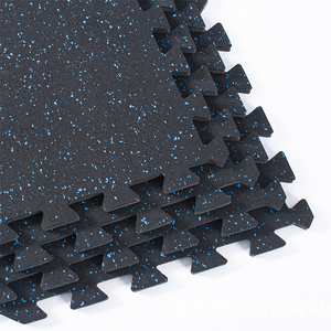 Dalles de sol en caoutchouc RubberFoaming 2026 améliorées avec tapis de <span class=keywords><strong>puzzle</strong></span> en mousse EVA robustes pour salle de sport à domicile et <span class=keywords><strong>centre</strong></span> de remise en forme - Product Image 1