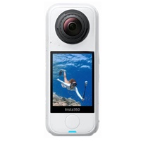 Caméra d'action Insta360 X4 Air à double écran, MicroSD, étanche, FlowState 4K, protections amovibles, objectif unique, pour les aventuriers