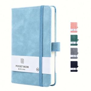 Cuaderno Personalizado A5 A6 A7 para Estudiantes con Banda Elástica de Cuero PU Colorida, Libreta de Notas al por Mayor para Material Escolar - Product Image 1