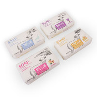 Jabón de leche de cabra Classic White Bar Soap, cremoso y suave para limpieza diaria.