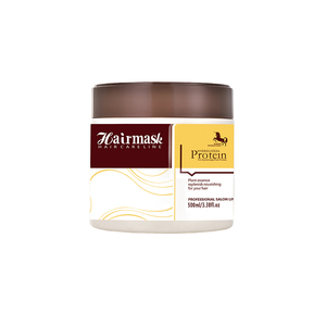 Prix de gros Masque capillaire 500ml avec collagène Soins des cheveux Traitement réparateur Hydratant et lissant Amélioration des frisottis - Product Image 1