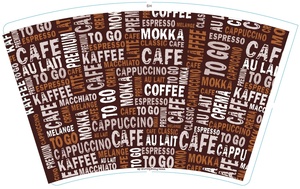 Trung Quốc Nhà Máy Cung Cấp Cao Số Lượng Lớn Ứng Dụng Yibin Tráng In Giấy 9Oz Thủ Công Cốc Giấy Fan PE Tráng Cốc Giấy Fan Hâm Mộ - Product Image 6