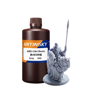 Antinsky ABS <b>Resin</b> 100% Purity High Resolution High Precision High Strength Fast Curing DLP LCD <b>3D</b> <b>Printer</b> 1kg Plastic Product - Product Image 1