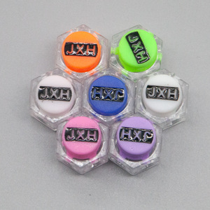 Hexagonal Spring Buckles Colored <b>Plastic</b> Double Hole Bag Accessories Jxh Hxp Pattern Fashion Spring 2024 - Product Image 1