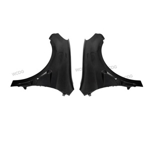 Aile de voiture en fibre de carbone pour VW <span class=keywords><strong>Golf</strong></span> <span class=keywords><strong>6</strong></span> VI MK6 <span class=keywords><strong>GTI</strong></span> <span class=keywords><strong>R20</strong></span> 2009-2013 Ailes latérales de pare-chocs avant Double grille d'aération Garde-boue Bodykit - Product Image 2