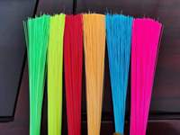 Balai de nettoyage de sol en filament composite PET de qualité supérieure, aspect soie, avec différentes couleurs de poils de balai, vente en gros directe d'usine