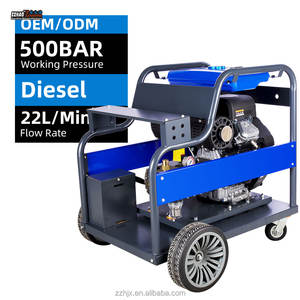 <span class=keywords><strong>Nettoyeur</strong></span> de surface industriel <span class=keywords><strong>haute</strong></span> <span class=keywords><strong>pression</strong></span> ZZHAO, robuste, 7250 psi, 500 bar - Product Image 3