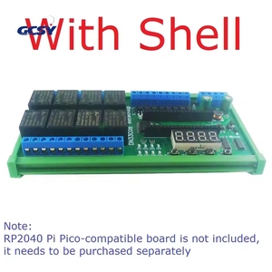 DN33C08 8ch RS485 PLC IO Expanding Board Multifunction Delay Relay Module <strong>for</strong> RasPi RPI Raspberry Pi Pico <strong>Python</strong> C++ - Product Image 5