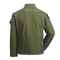 Veste coupe-vent d'extérieur imperméable pour homme Beetle Mark 5 Hurricane Winter, style motard mi-long, couleur unie, en polaire.