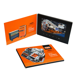 El más nuevo folleto de <span class=keywords><strong>video</strong></span> LCD Tarjeta de felicitación para negocios Hecho de papel con impresión offset Estilo elegante 'Love' - Product Image 1