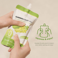 Arômes fruités naturels de marque privée boissons à base de gelée de konjac pour perdre du poids et détox minceur fitness