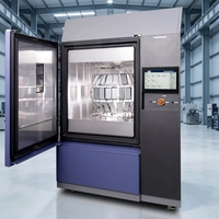 Machine d'essai de résistance aux intempéries au xénon en acier inoxydable SKX8800, instrument de laboratoire haute précision, protection IP55, 380V