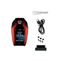 Clé de voiture universelle Mercedes Benz avec écran LCD, nouvelle version améliorée, localisation intelligente, télécommande, entrée sans clé, confort, 4 boutons