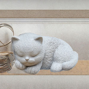 Элитная керамическая урна для животных в форме облака, экологически чистая, высококачественная, для хранения праха собак, размер M - Product Image 3