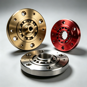 Custom CNC Machining Stainless Steel Flange Parts, High Tolerance Transmission <b>Disc</b>, Accept Custom Drawing OEM Machined Service - Product Image 4