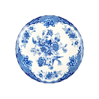 Bone China Dinner Sets Vintage Western Classic Típico Venta al por mayor Pastocal Blue Pattern Wedding Dish 12 Inch Charger Plate