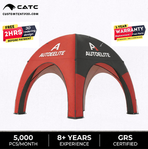 Tente de camping <span class=keywords><strong>gonflable</strong></span> à structure souple et imperméable CATC |   Pavillon de Marketing pour Événements et Activités Extérieures |   Taille personnalisable et conception 3D gratuite - Product Image 2