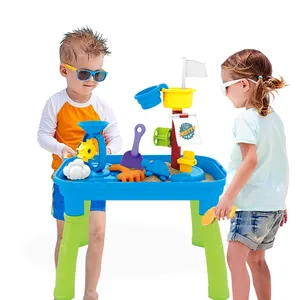 2023 Neuheiten Sommers pielzeug Kinder Sand-und Wasser tisch für Kleinkinder 3 in 1 Indoor & Outdoor Wasser tisch für Jungen und Mädchen