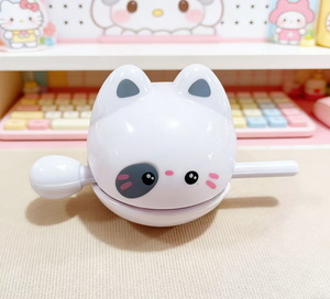 Petit jouet anti-stress en bois en forme de poisson, motif chat de dessin animé, décoration de bureau, gadget de frappe de style bouddhiste, modèle 11, vente en gros d'usine - Product Image 3