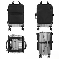 Sac à dos multifonctionnel, sac de rangement suspendu pour bagages, sac de transport, sac de rangement extensible, sac à dos léger, gilet portable