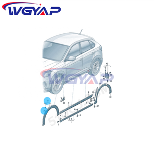 WGYAP OEM 2G7807257 2G7853727 9B9 Rivestimento Parafango Anteriore per Volkswagen <span class=keywords><strong>Taigo</strong></span> Nivus 2022 Ricambi <span class=keywords><strong>Auto</strong></span> - Product Image 5