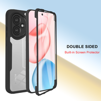 Pelindung Layar Dua Sisi 360 Perlindungan Penuh HD Casing Ponsel untuk Glory 400 5G 600 Magic 8 Pro / Magic 8