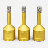 Foret diamanté brasé sous vide M14 pour carrelage en porcelaine, granit, marbre, pierre frittée – Élargissement de trous et meulage des bords