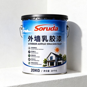 VOC Color Chip <b>Rock</b> Stone <b>Paint</b> Self-crosslink Acrylic Emulsion Interior Exterior <b>Paint</b> for Office Building Wall - Product Image 2