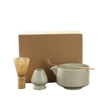 Fouet traditionnel Matcha personnalisé porte-cuillère bol Matcha en céramique porte-fouet japonais pour le thé
