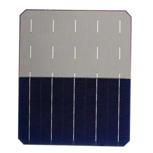 22.2% 单硅太阳能电池单晶156.75x78.375毫米高效切割一半尺寸太阳能电池