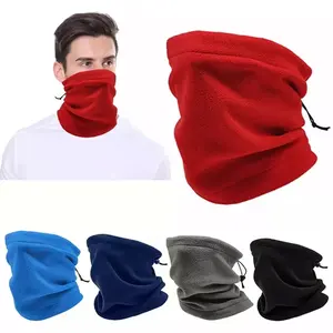 Outdoor Winter Fleece Warmer Bandana Windproof Scarves Bicycle Tube Scarf Cycling Hiking Neck Gaiter Snowboard Ski Face Cover