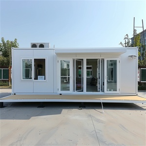 20 pieds 40 pieds Maisons préfabriquées extensibles en conteneur Maisons préfabriquées en conteneur expansible pliable Petite maison portable 2 3 5 chambres à coucher - Product Image 4