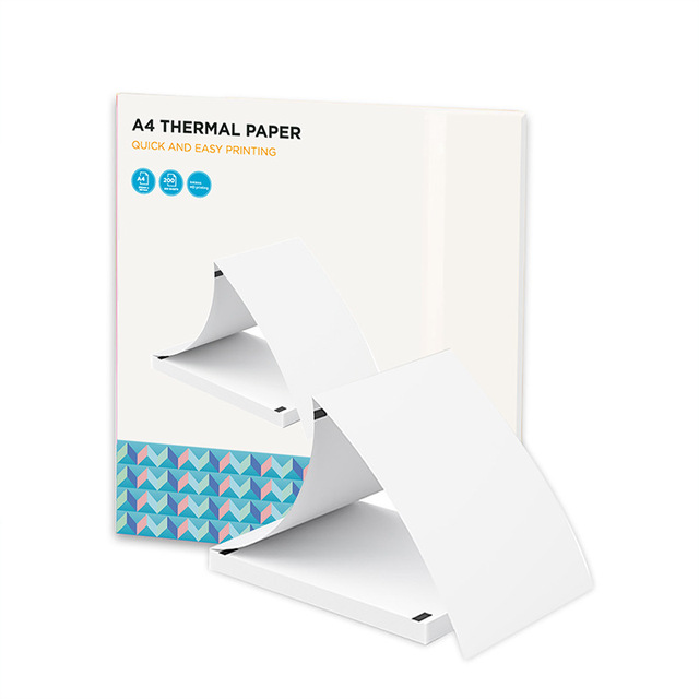 OEM Brand A4 Folded Paper 210mm BPA-Free Inkless Thermal Roll for A4 Thermal Mini Printer