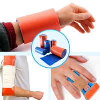 Férula de Aluminio Enrollable para Primeros Auxilios, Recubierta de Espuma de Polímero Médico, para Fracturas de Muñeca, Mano, Pierna, Pie y Codo, Marca Anthrive OEM