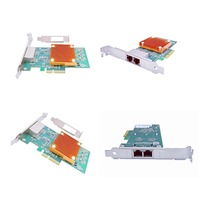 Carte réseau PCIE Adaptateur Ethernet 1G RJ45 double ports avec puce GRT G350AM2 Produits de réseau