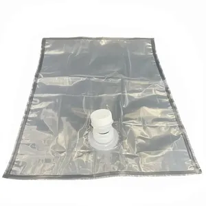 5L 10L 20L cooking oil bag BIB pack with pouring cap bag in box olive palm oil packaging