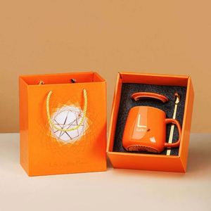 Ensemble de gobelets en papier isothermes à température constante de 55 degrés, modèle USA Mairun 406, fonction de chauffage, designs variés, boîte cadeau incluse - Product Image 2