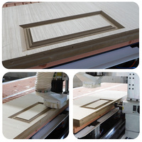 Machine de fraisage CNC à commande numérique automatique (ATC) linéaire 1325 1530 2030 2040 pour le travail du bois massif, du MDF, de l'aluminium, de l'Alucobond et du PVC