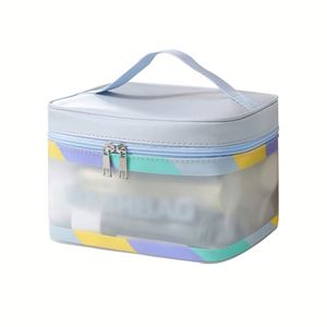 Cosmetic <b>Storage</b> Bag Portable Wash Bag Large-capacity Waterproof <b>Makeup</b> Bag - Product Image 5