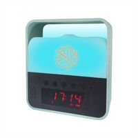 Lampu Sentuh Kamar Tidur, Lampu Isi Ulang Suara Arab Koran Mini Hangat Warna-warni
