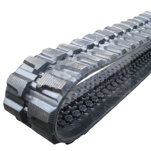 Chenilles en caoutchouc pour mini-excavatrice ZX30, ZX35, EX33MU, tampons de chenilles en caoutchouc 300x52.5x84 - Product Image 2