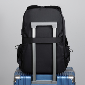 <b>Large</b> Capacity <b>Backpack</b> For Men And Women Gray 15 Inches Laptop Bag Business Travel School Casual Use - Product Image 2